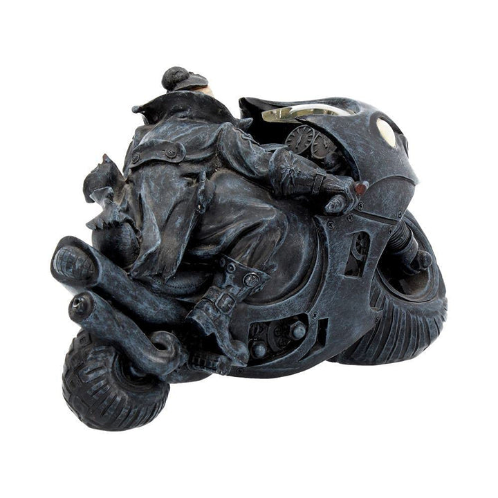 Speed Freak Skeleton Motorbike Figurine 19.5cm