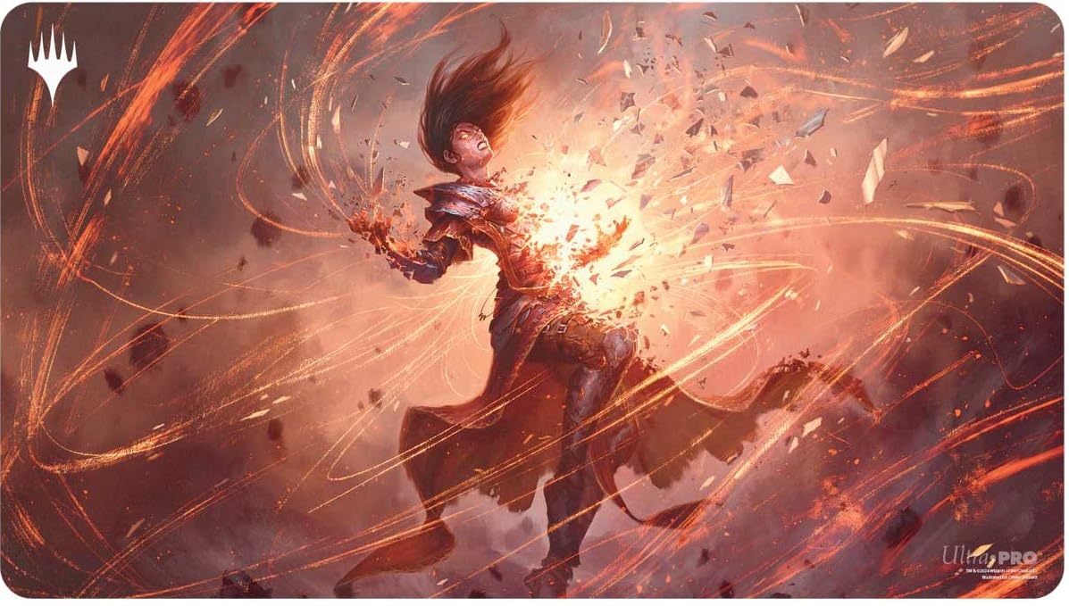 Modern Horizons 3 Playmat Red for Magic The Gathering 1