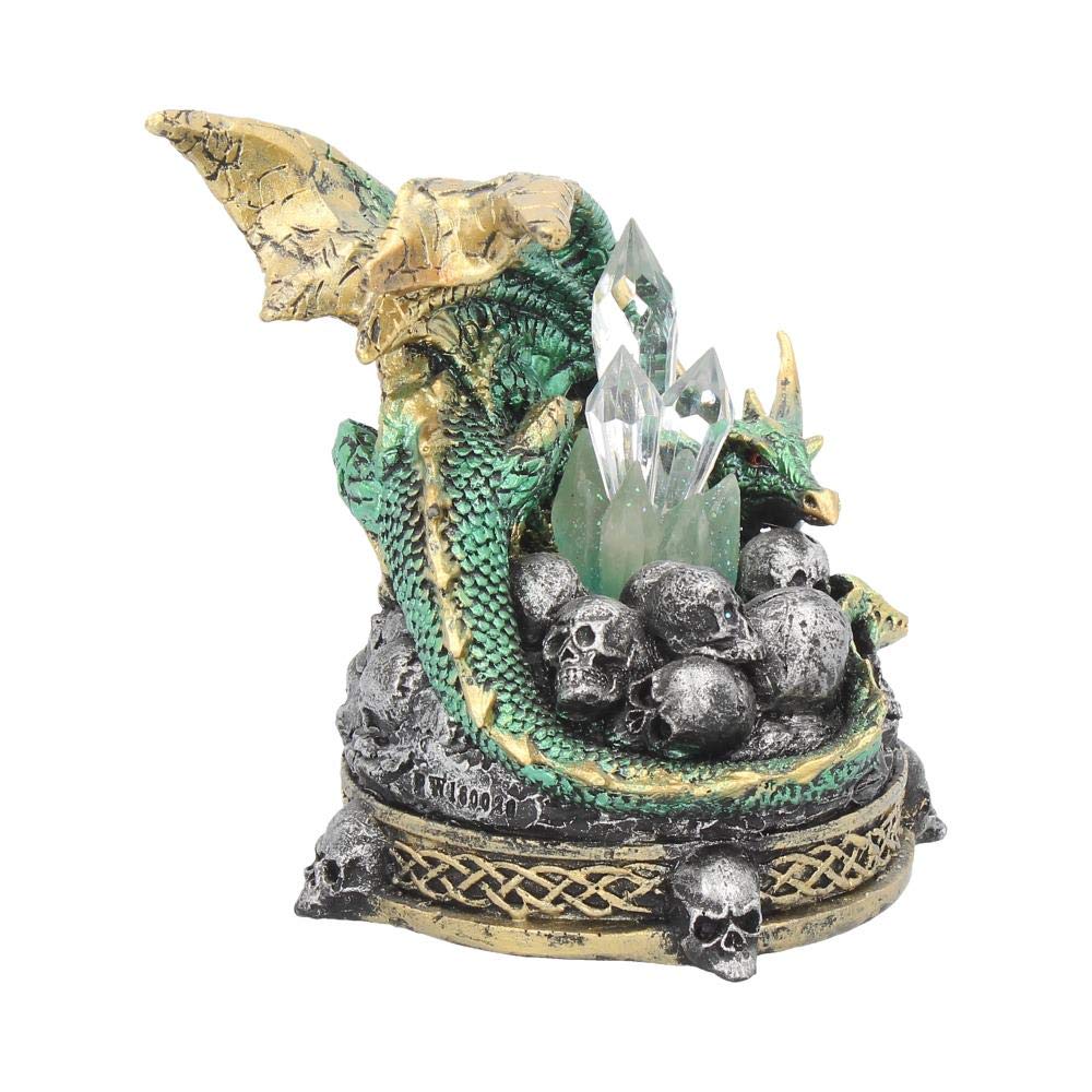Crystal Crypt Green Dragon Figurine 11.5cm