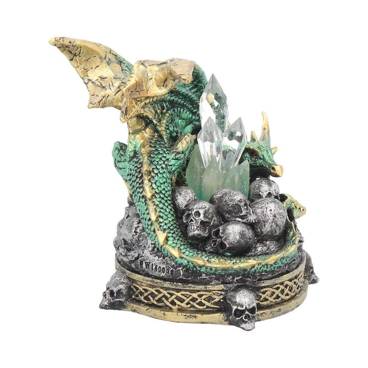 Crystal Crypt Green Dragon Figurine 11.5cm