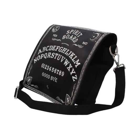 Spirit Board Embossed Shoulder Tablet Bag Black 25cm 2
