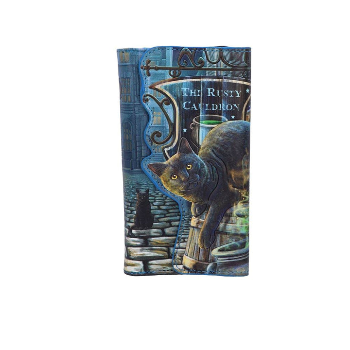 Lisa Parker Rusty Cauldron Embossed Purse 18.5cm