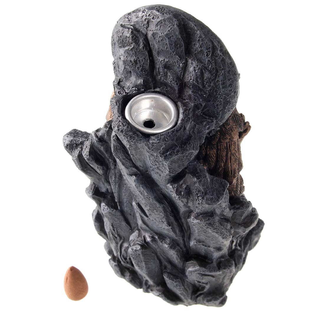 Baphomet Antiquity Occult Backflow Incense Burner Gothic Ornament 18cm