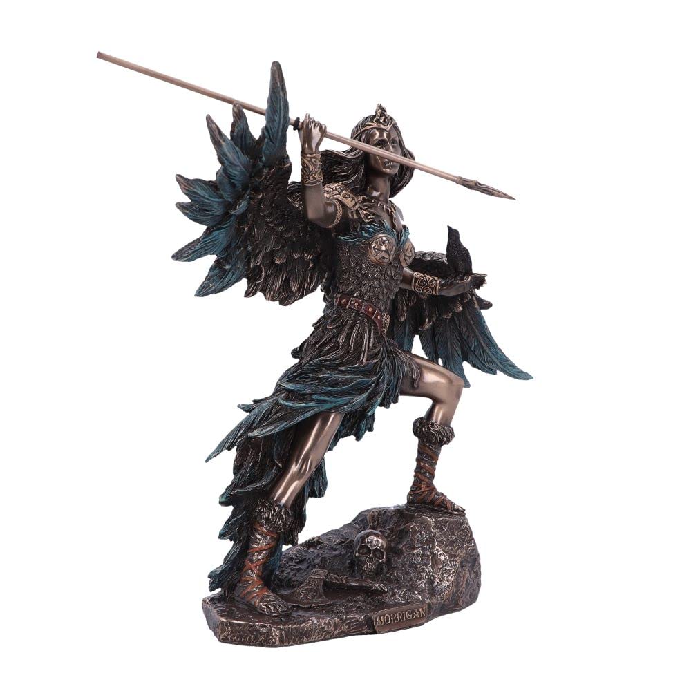 Morrigan Celtic Phantom Queen Bronze Figurine 22cm