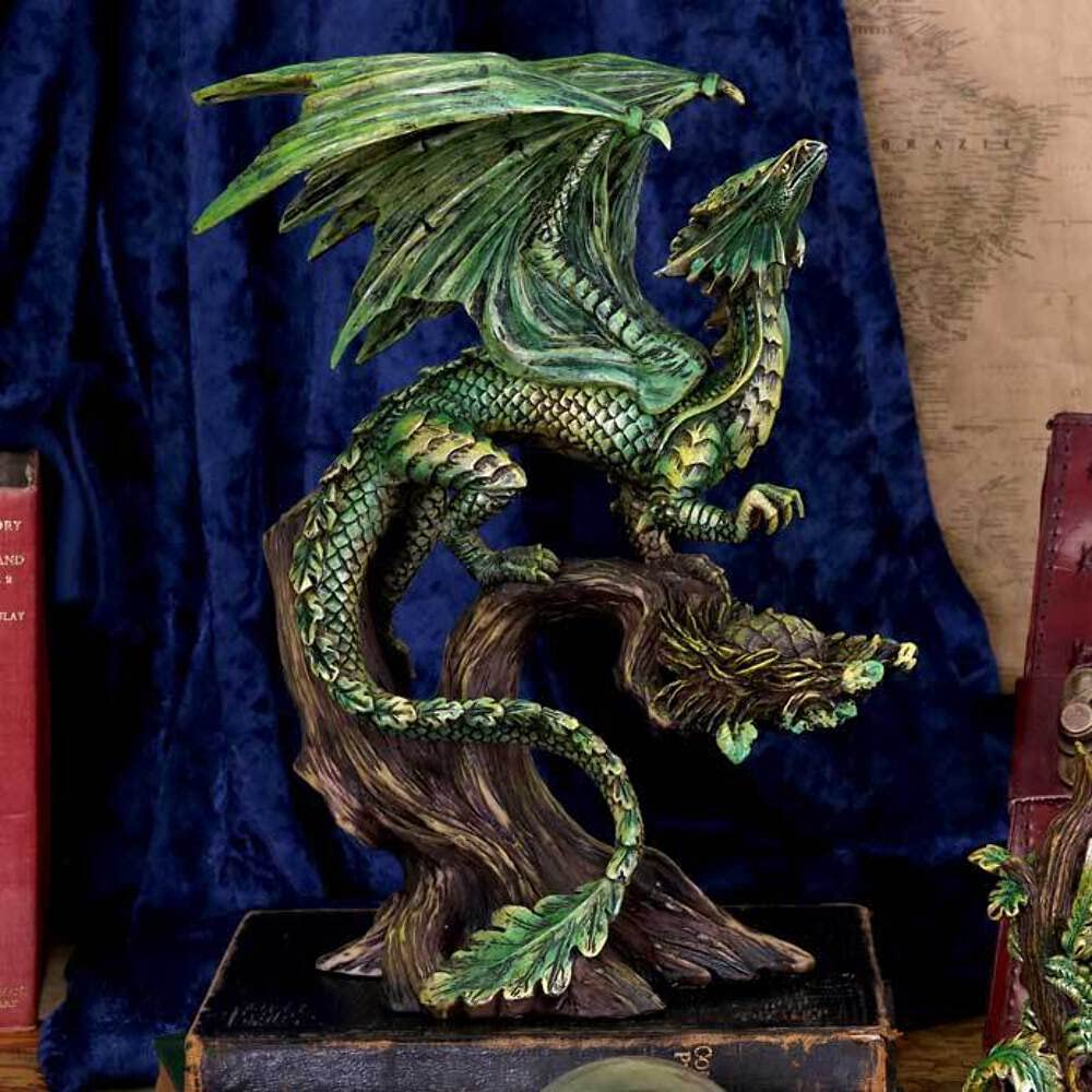 Adult Forest Dragon Figurine By Anne Stokes 25.5cm