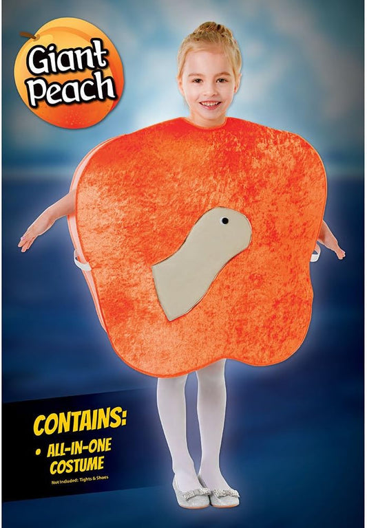 Giant Peach with Worm Childrens Costume Book Day 2