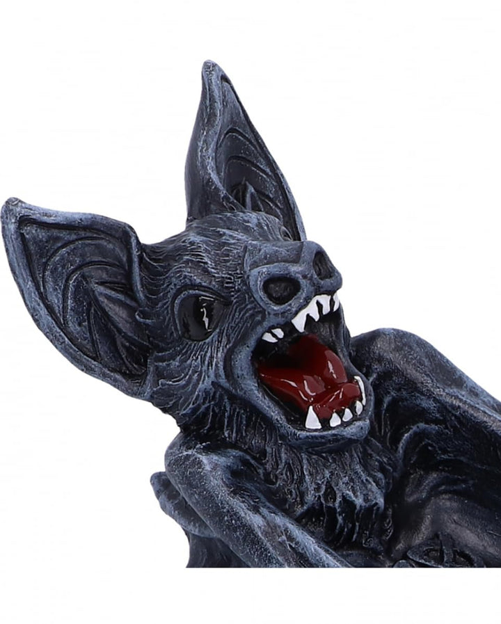 Night Wing Gothic Bat Incense Burner 29cm