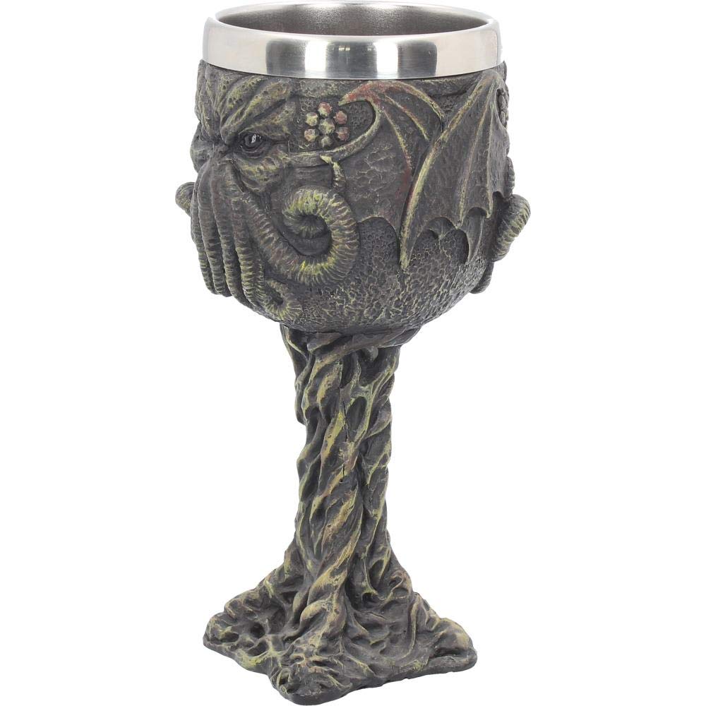 Cthulhus Thirst Goblet Lovecraft Octopus Monster Wine Glass 17cm