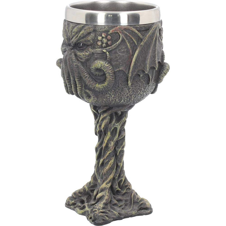Cthulhus Thirst Goblet Lovecraft Octopus Monster Wine Glass 17cm
