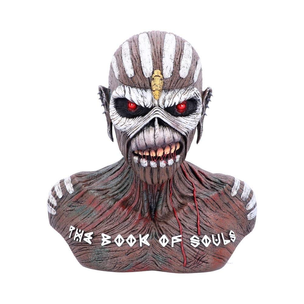 Iron Maiden Book of Souls Eddie Bust Box The 26cm Officially Licensed