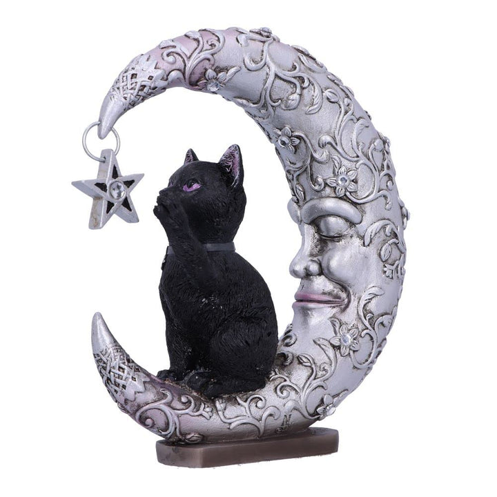 Luna Companion Moon and Cat Ornament 18.8cm