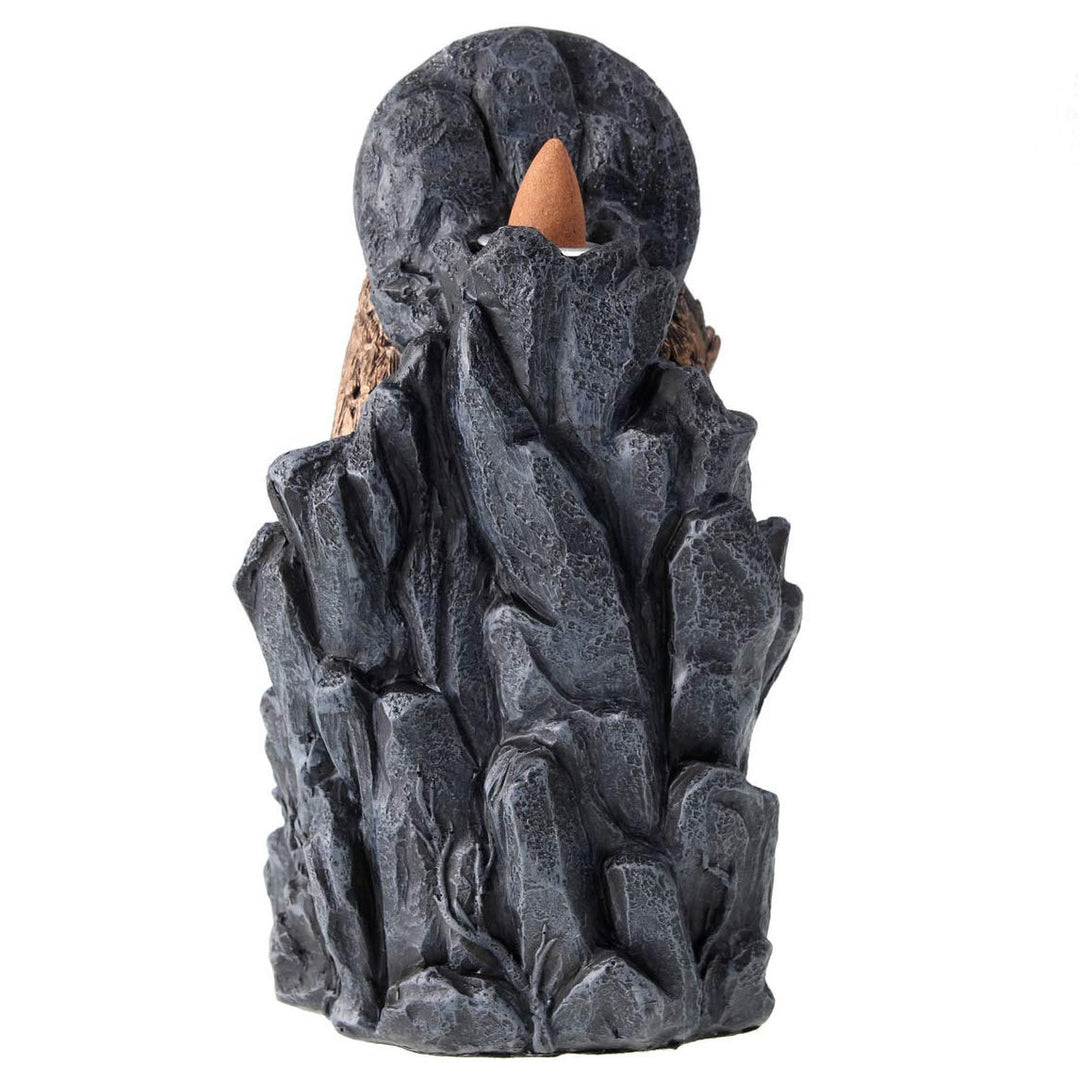 Baphomet Antiquity Occult Backflow Incense Burner Gothic Ornament 18cm