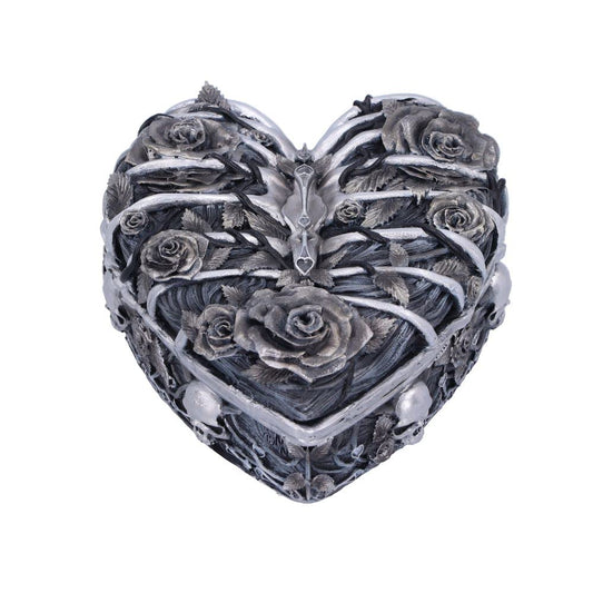 Gothic Caged Heart Box 10.5cm 2