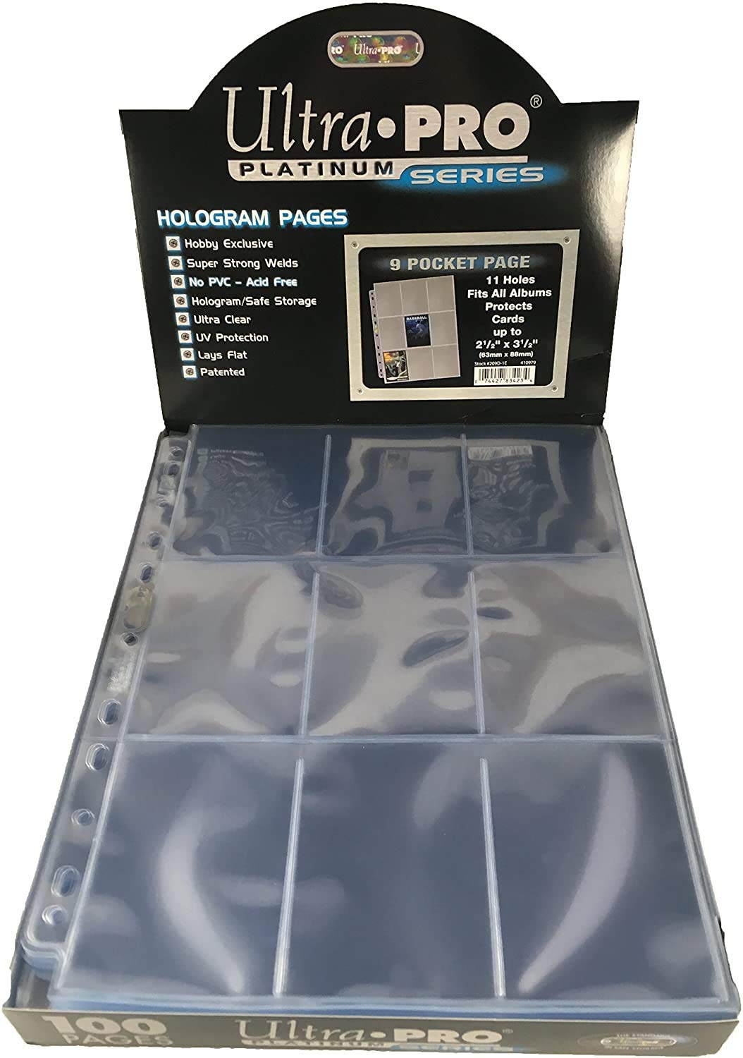 9 Pocket Platinum Page 11 Hole Board Game by Ultra Pro 1