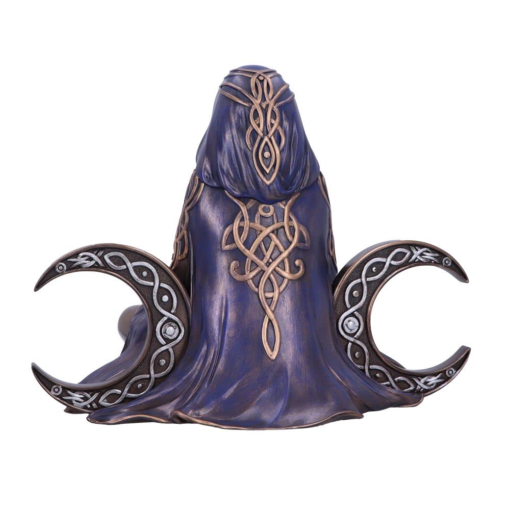 Triple Moon Goddess Bronze Statue 36cm