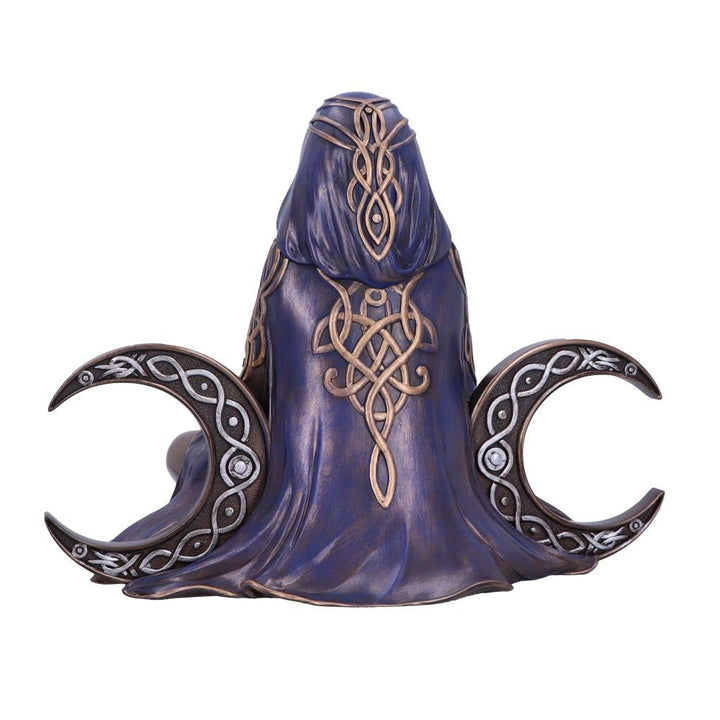 Triple Moon Goddess Bronze Statue 36cm
