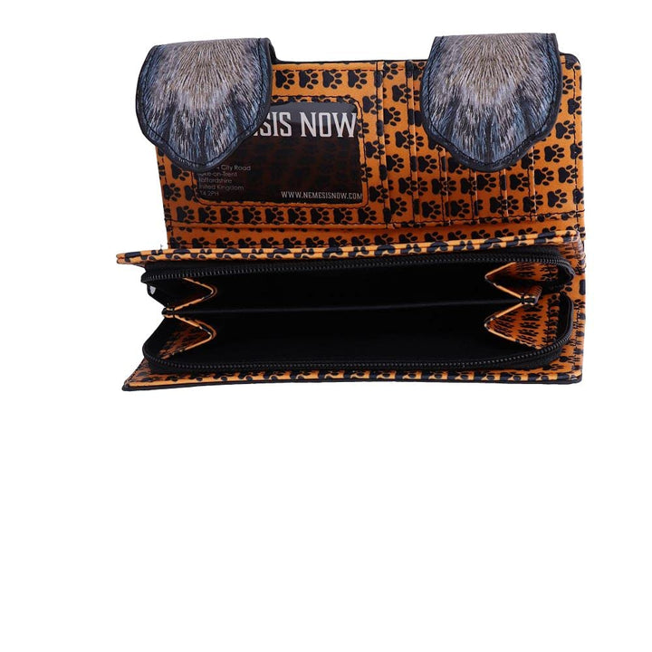 Guardian Wolf Embossed Purse 18.5cm