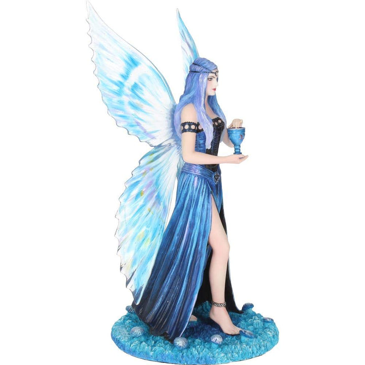 Anne Stokes Enchantment Blue Fairy with Goblet Figurine 26cm