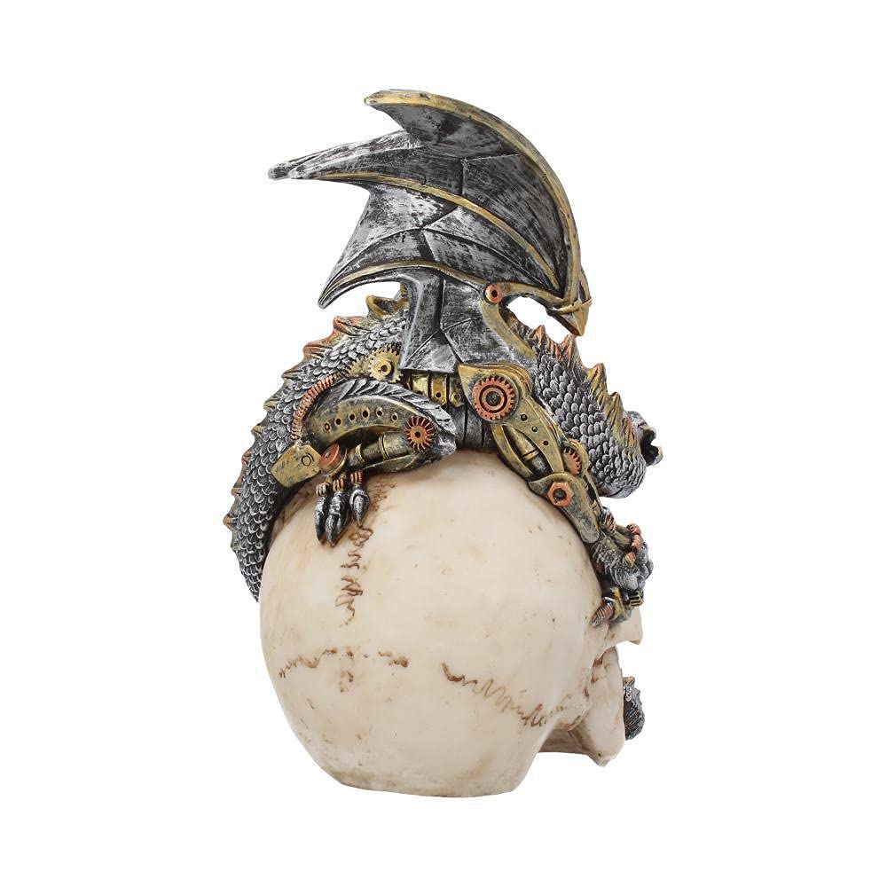 Steel Wing Steampunk Dragon Skull 21cm