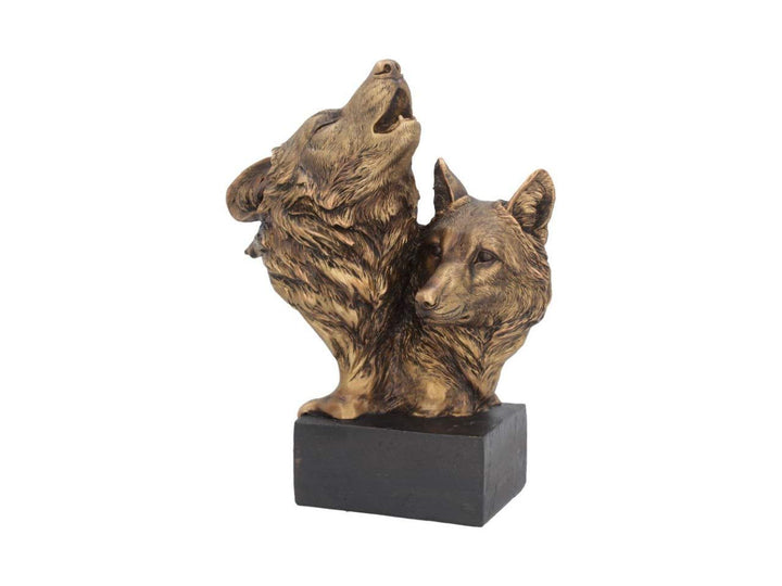 Song of the Wild Howling Wolf Bust 23cm