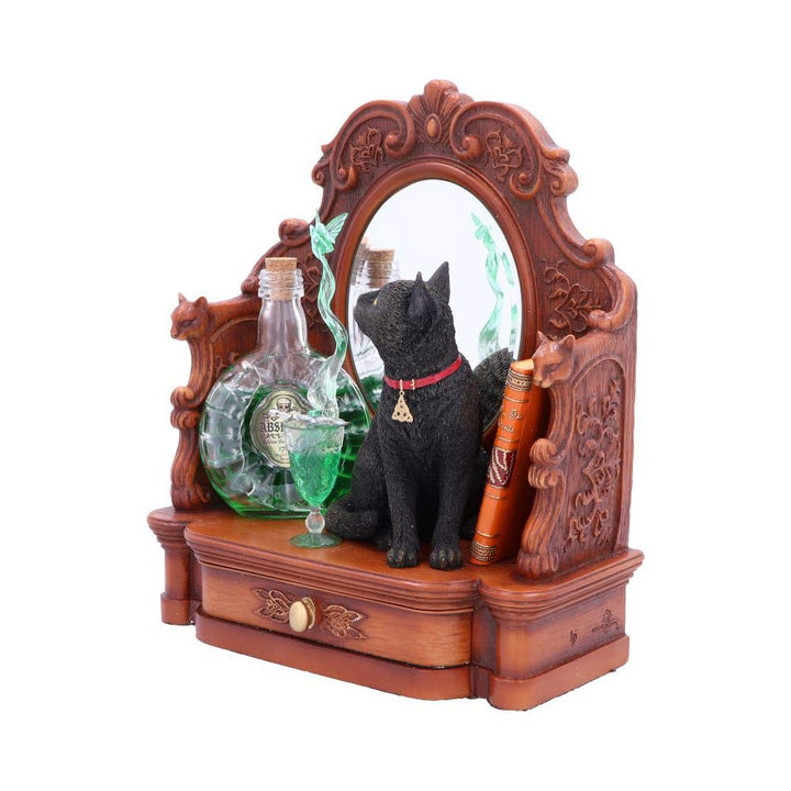 Lisa Parker Absinthe Cat and Green Fairy Figurine 21.5cm
