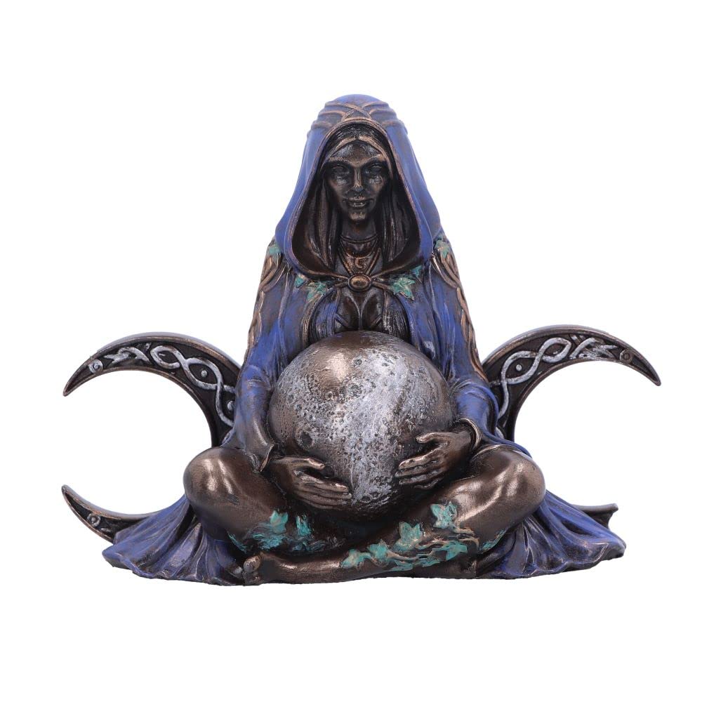 Mini Triple Moon Goddess Art Figurine 8.5cm