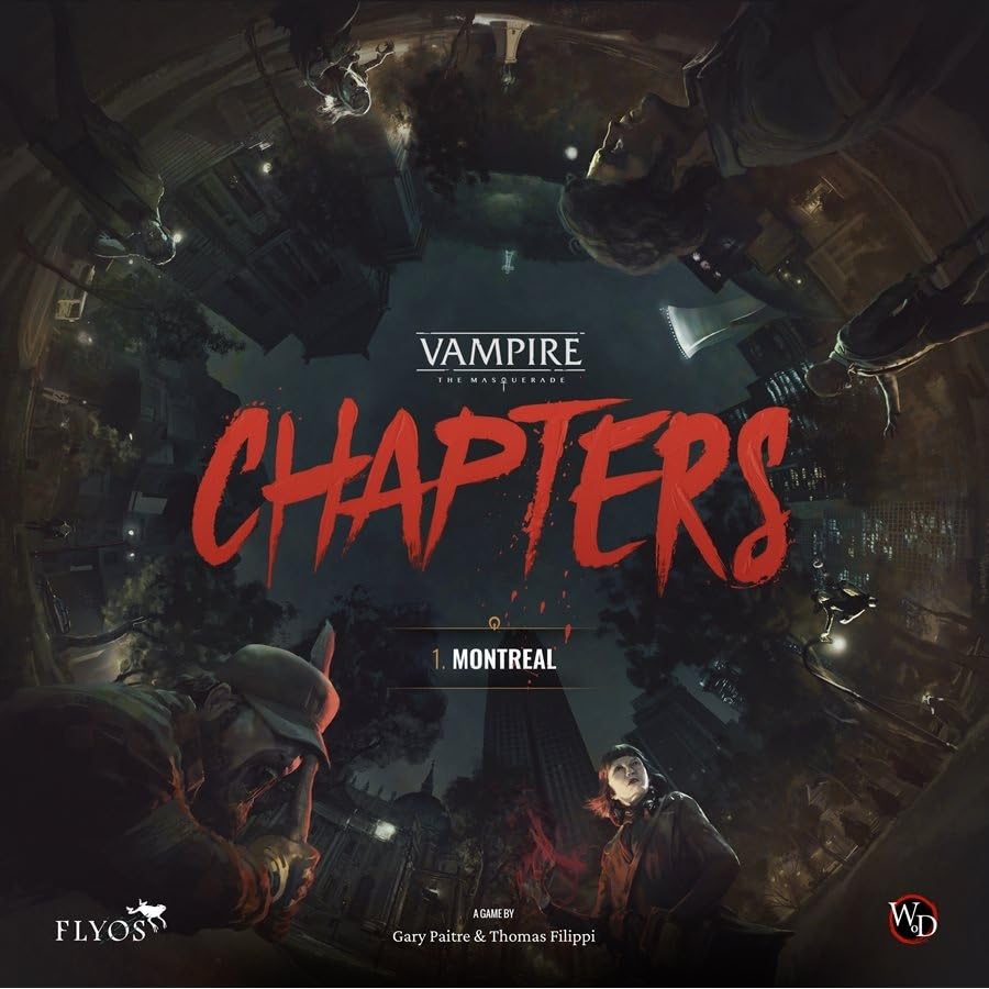 Vampire The Masquerade Chapters Montreal Cooperative Story Driven Table Top Game