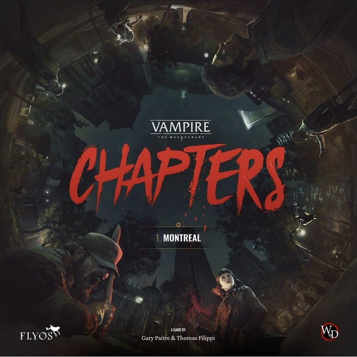 Vampire The Masquerade Chapters Montreal Cooperative Story Driven Table Top Game