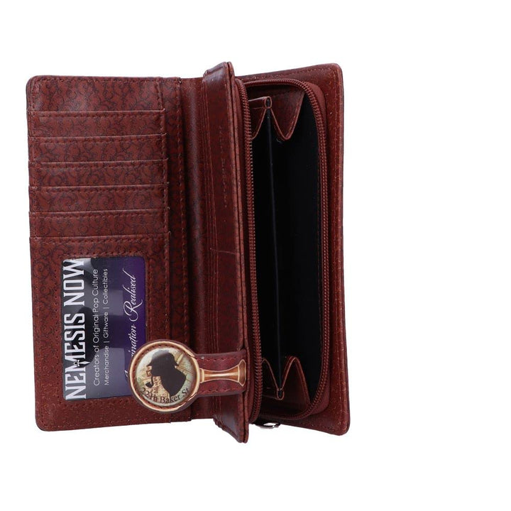 Purrlock Holmes Embossed Purse 18.5cm