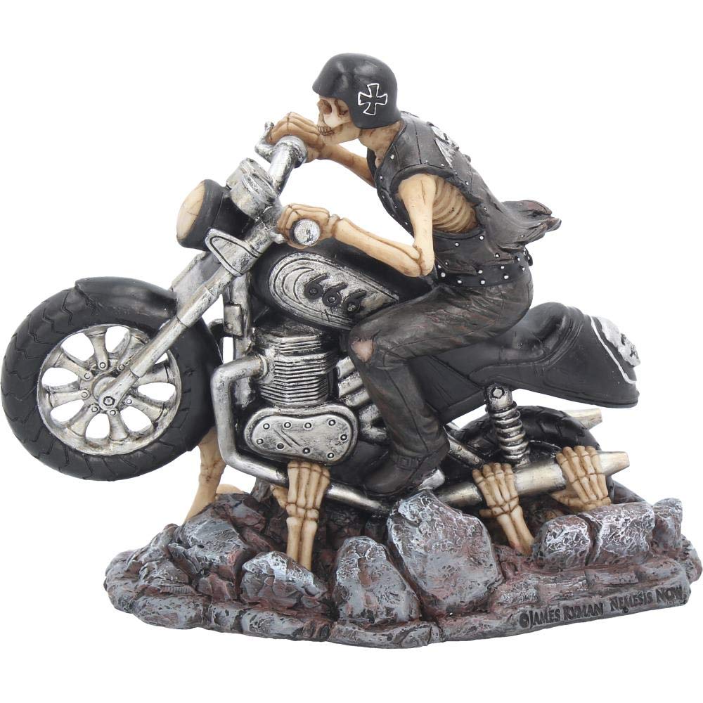 Ride Out Of Hell Biker Figurine by James Ryman 16cm