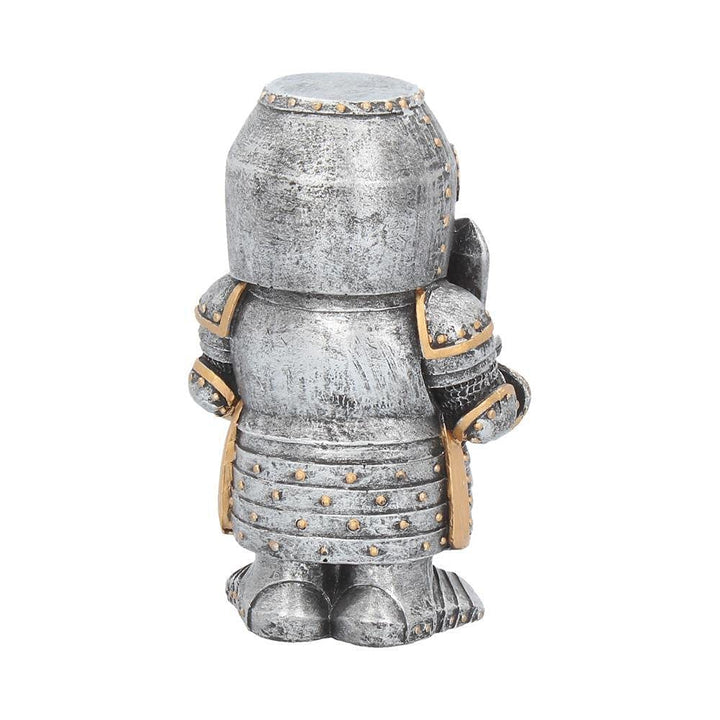 Silver knight Sir Defendalot figurine 11cm