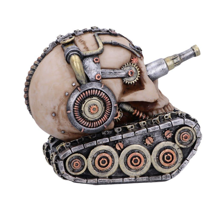 Techno Tank Steampunk Skull 16cm