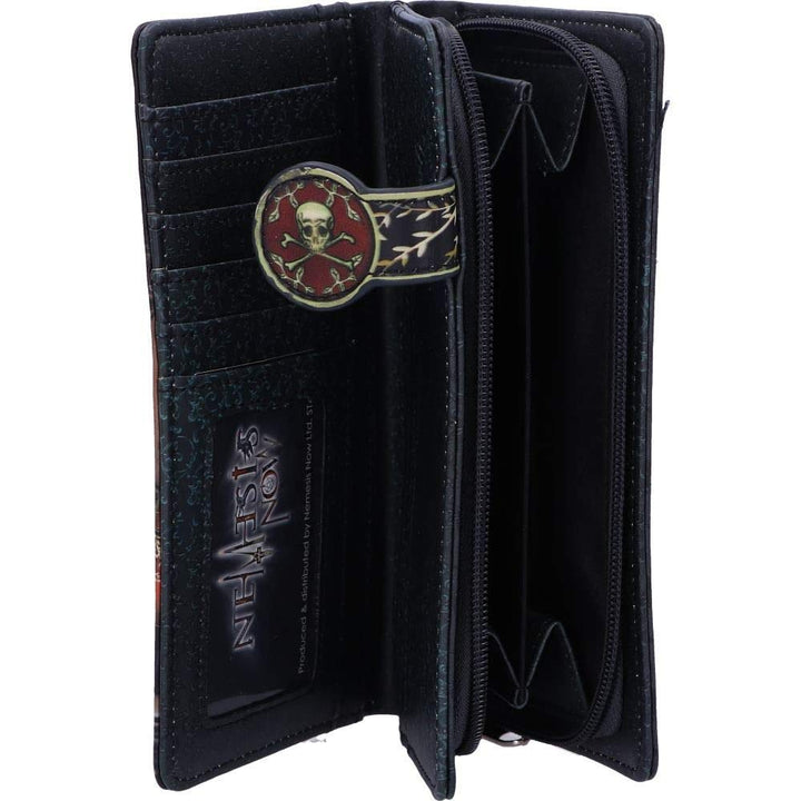 Lisa Parker Absinthe and Black Cat Familiar Purse Embossed 18.5cm