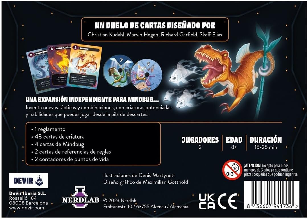 Mindbug Beyond Eternity Board Game Expansion