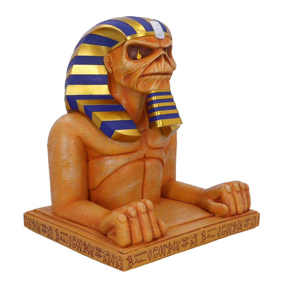 Iron Maiden Powerslave Bust Box 28cm Officially Licensed