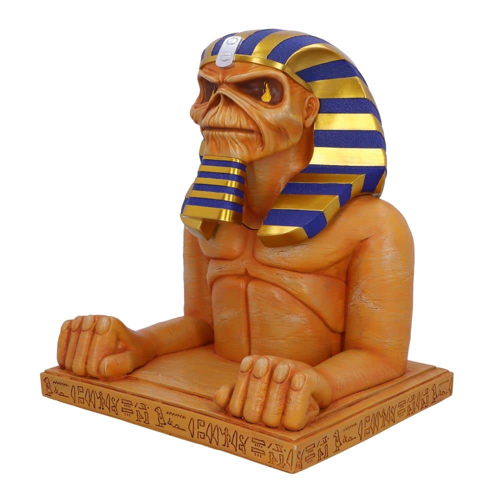 Iron Maiden Powerslave Bust Box 28cm Officially Licensed
