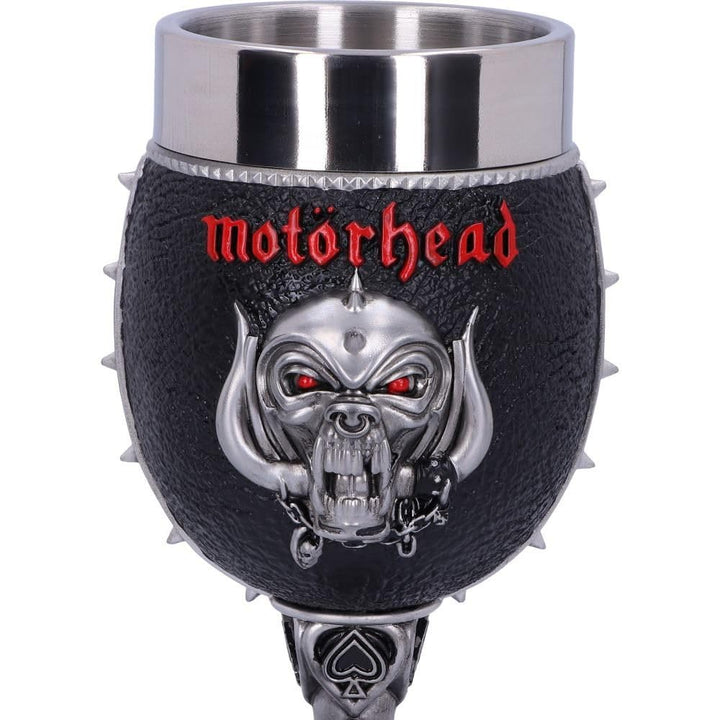 Motorhead Ace of Spades Warpig Snaggletooth Goblet 19.5cm Officially Licensed
