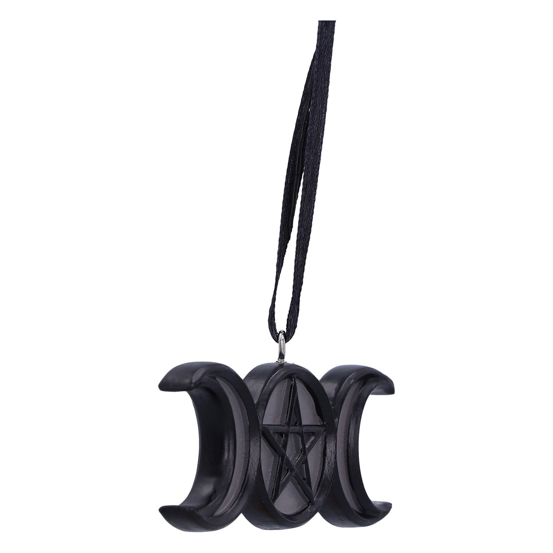Witching Wares Triple Moon Magic Hanging Ornament 7.5cm