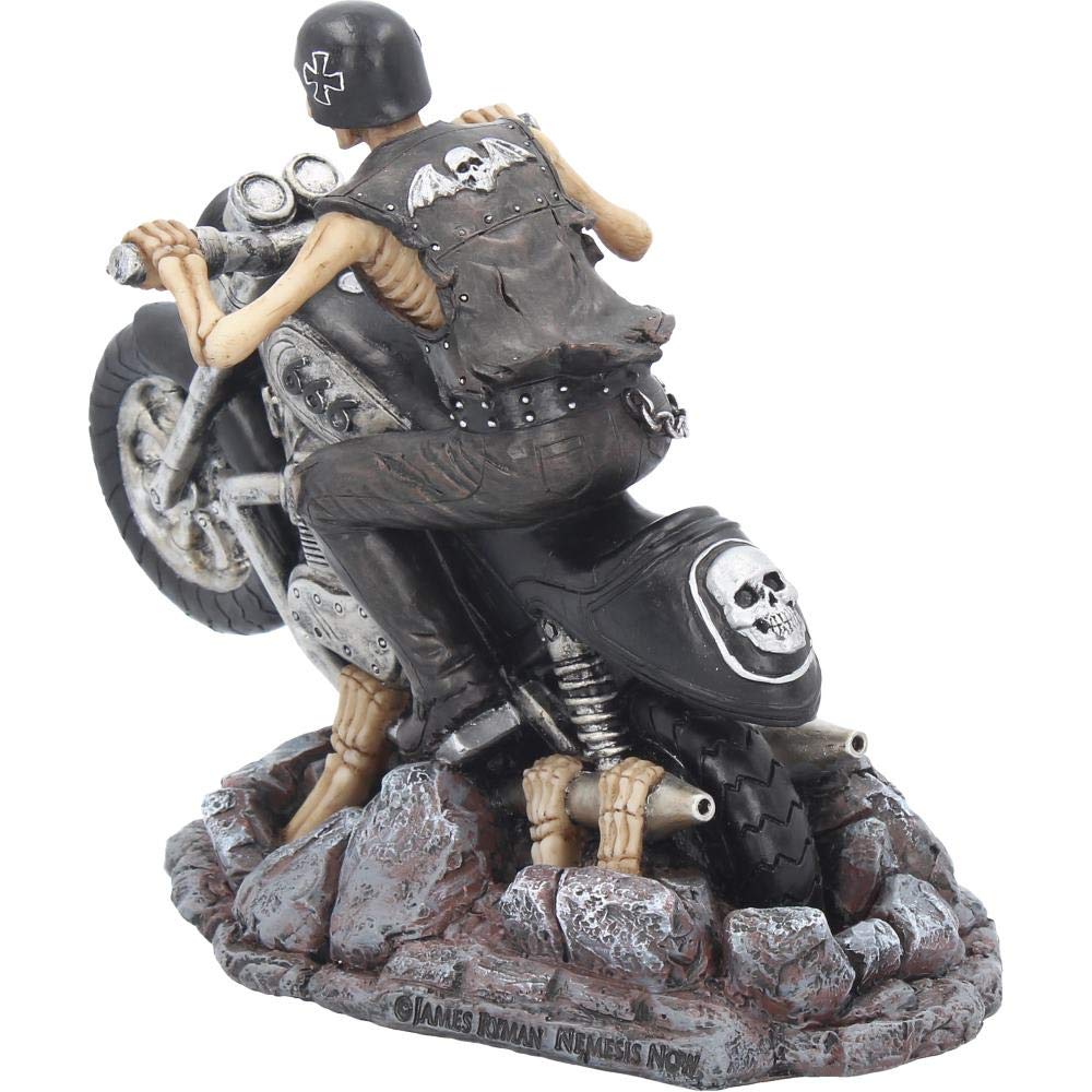 Ride Out Of Hell Biker Figurine by James Ryman 16cm