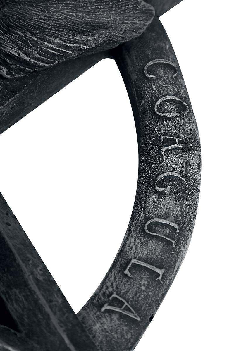 Baphomet Head Goat God Deity Pentagram Wall Plaque 40cm