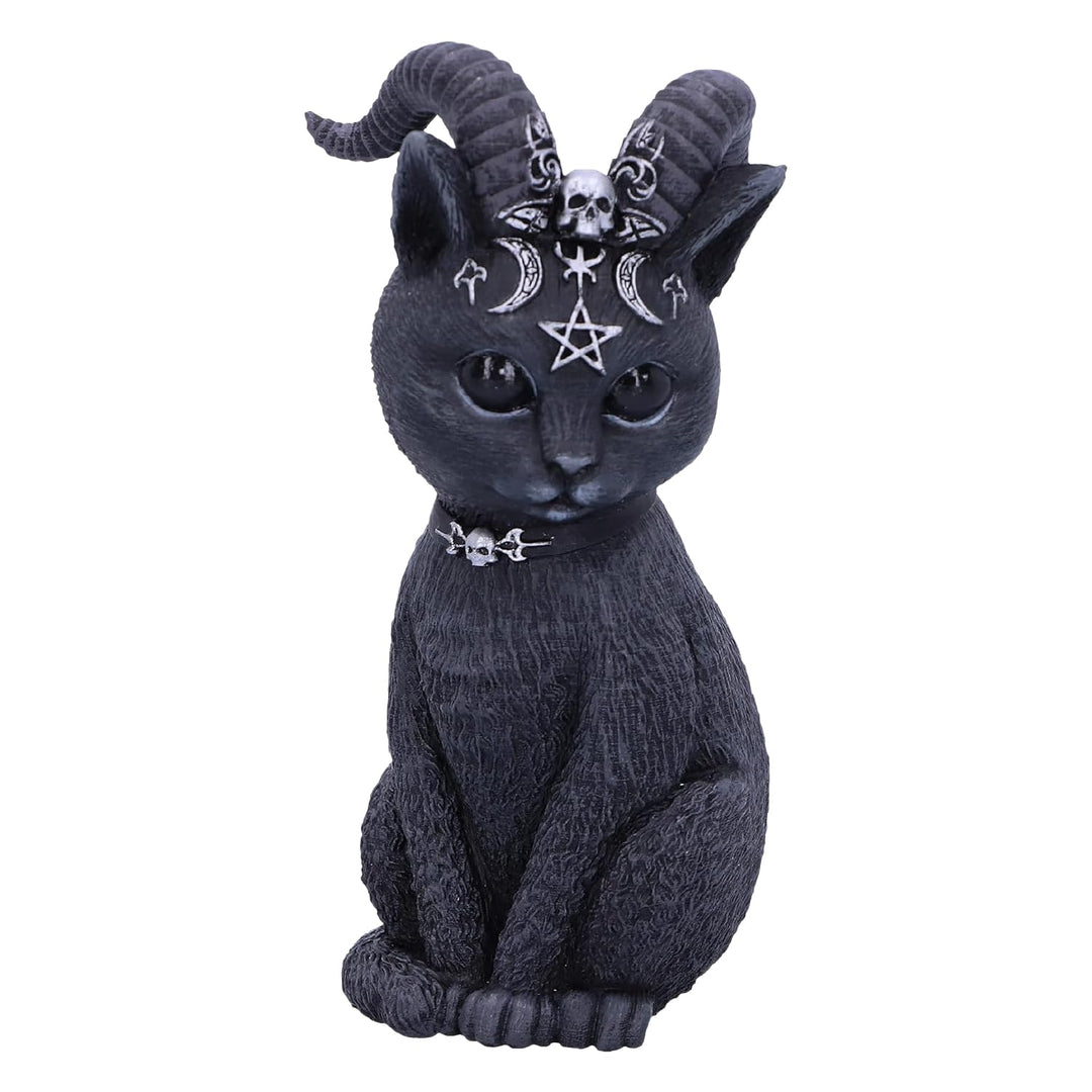 Pawzuph Horned Occult Cat Figurine 11cm
