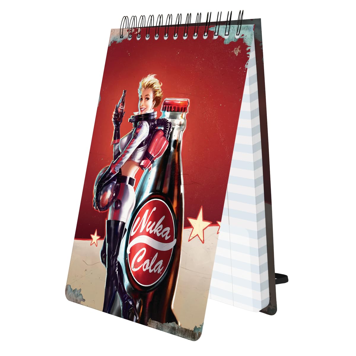 Ultra Pro - Fallout Spiral Life Pad - Nuka Cola Pinup - for Magic: The Gathering, Life counter pad Collectible Unique Fantasy Gaming supplies accessories 3