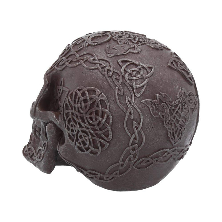 Celtic Iron Skull 16cm