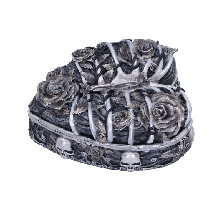 Gothic Caged Heart Box 10.5cm