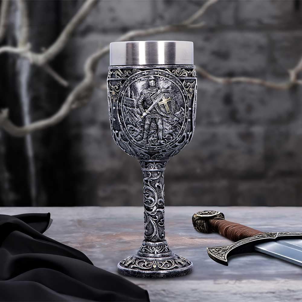Knight of Honour Goblet a Medieval Drinkware 20.5cm
