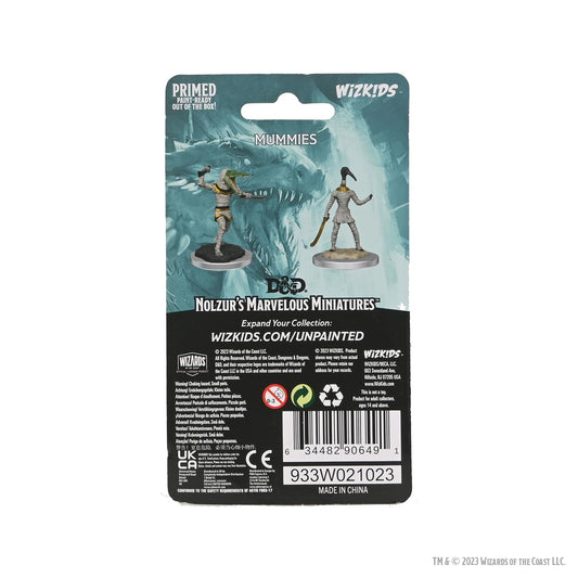 Mummies D and D Nolzurs Marvelous Unpainted Miniatures W21 Miniature Game by Wiz Kids 2