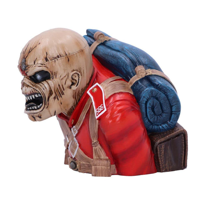 Iron Maiden The Trooper Bust Box Small 12cm Officially Licensed