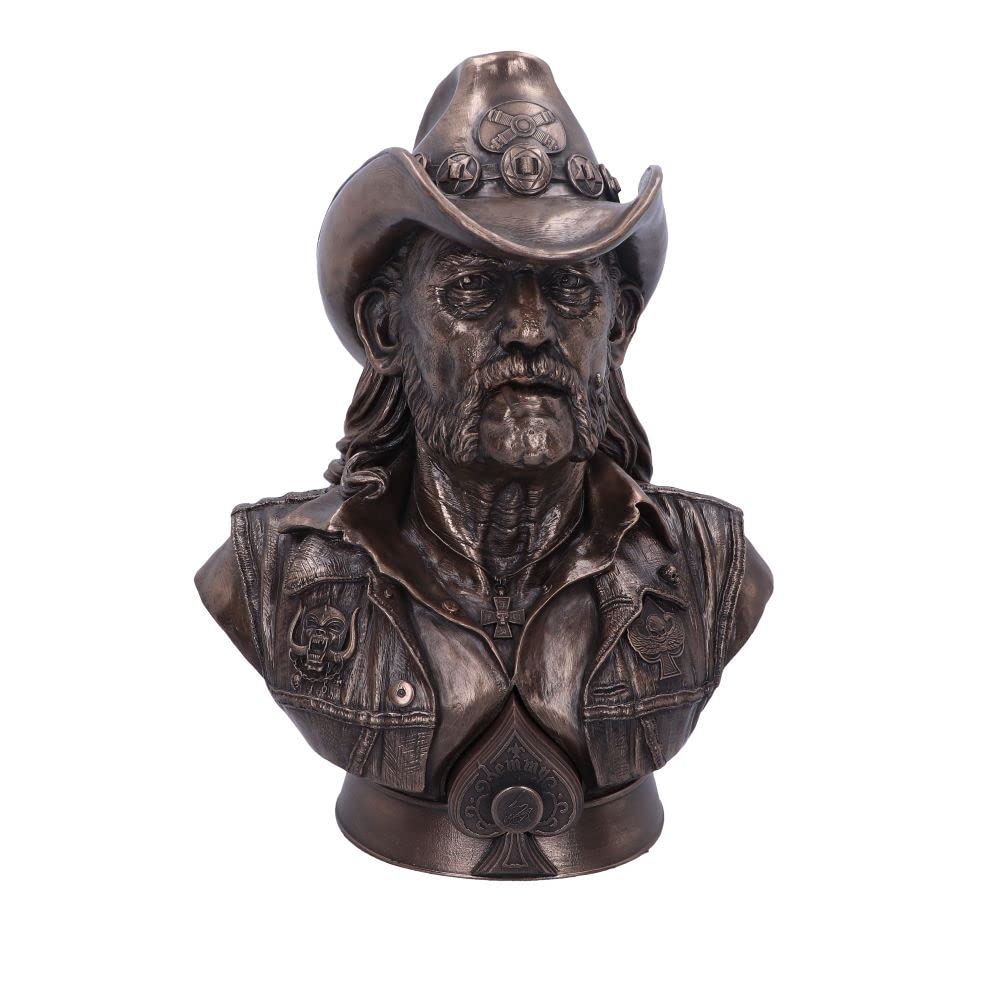 Motorhead Lemmy Bronze Bust 35cm