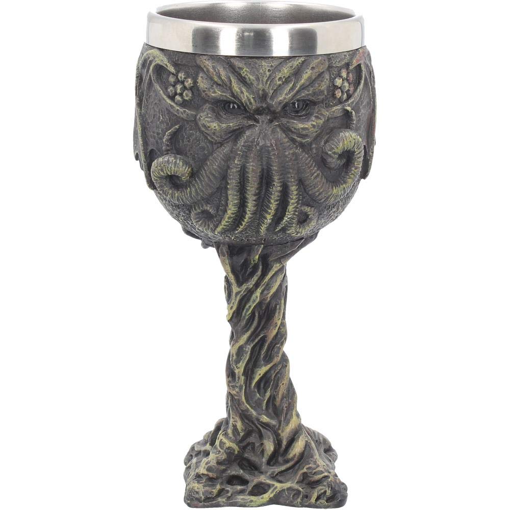 Cthulhus Thirst Goblet Lovecraft Octopus Monster Wine Glass 17cm