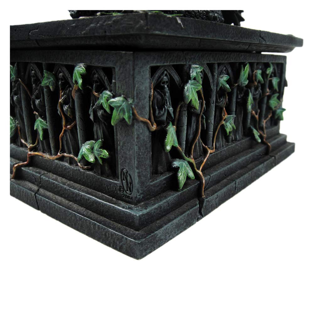 Dragon Ivy Tarot Card Holder Box 18cm